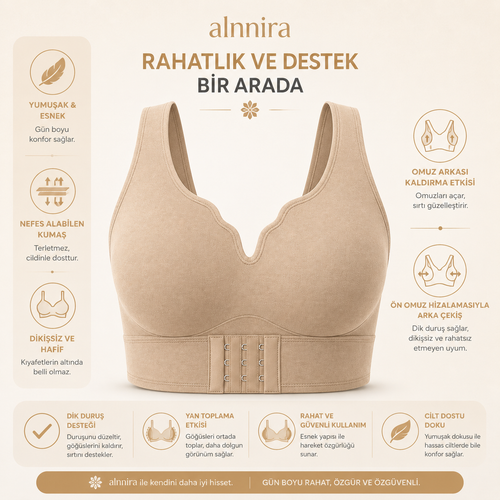 Alnnira Duruş Düzeltici Konfor Sütyeni