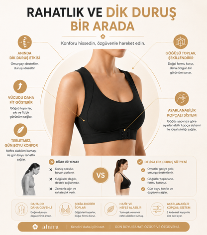 Alnnira Duruş Düzeltici Konfor Sütyeni